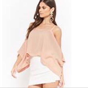 Forever 21 cutout sleeve top